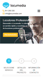 Mobile Screenshot of locumedia.com